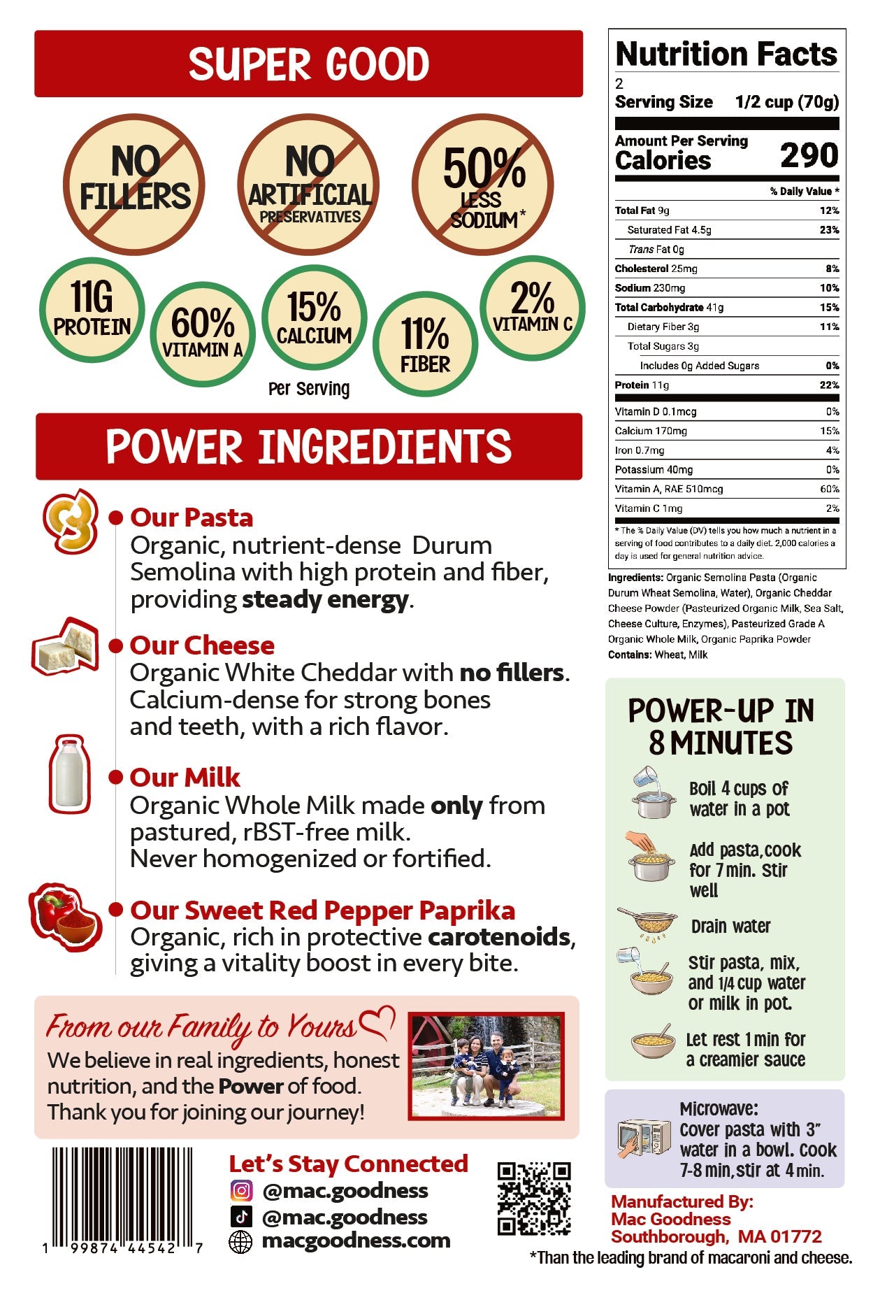 Red Boost, Sweet Red Pepper - Mac Goodness