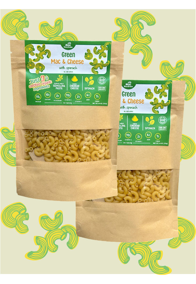 Green Spinach Mac & Cheese (2 pack)
