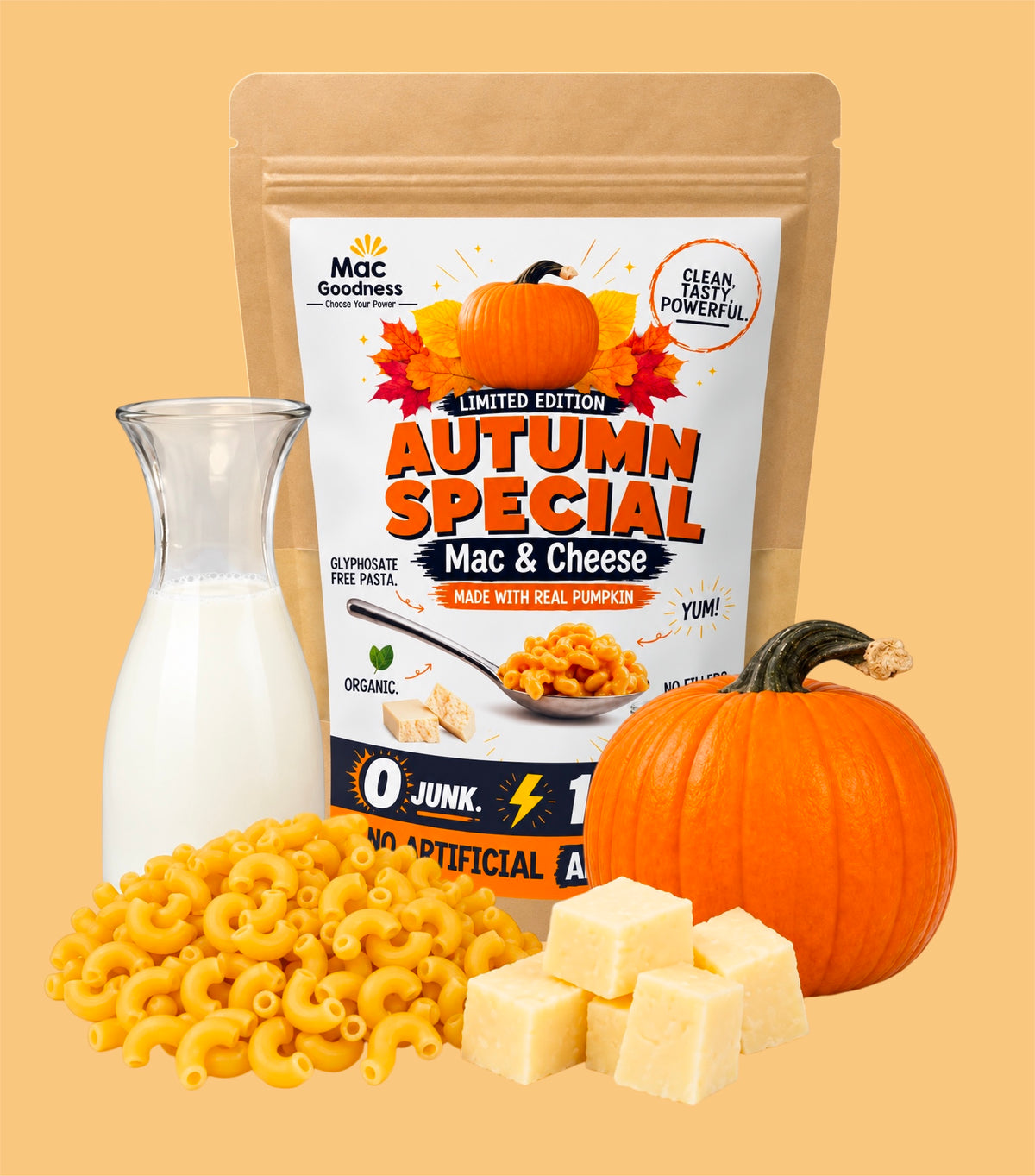 Pumpkin Mac & Cheese - Limited Time Only
