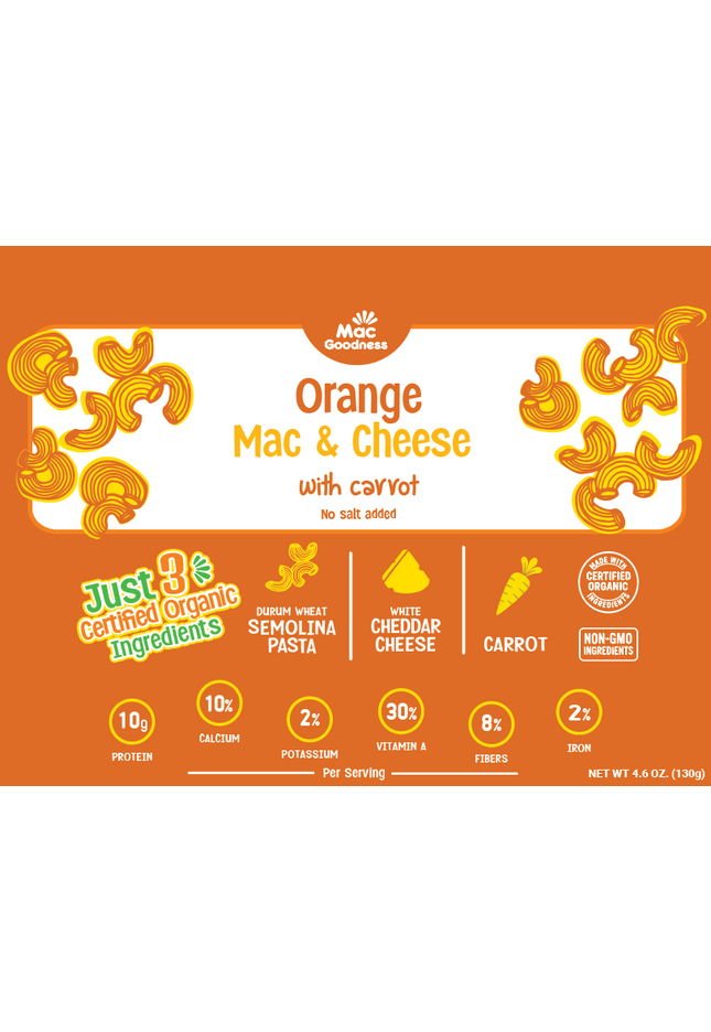 Carrot Mac & Cheese (2 Pack)