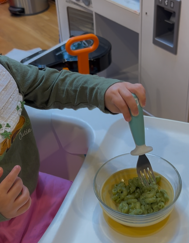 <h3><em>Our 1.5 yr old daughter enjoys it too, and it's safe her for to eat!</em></h3>