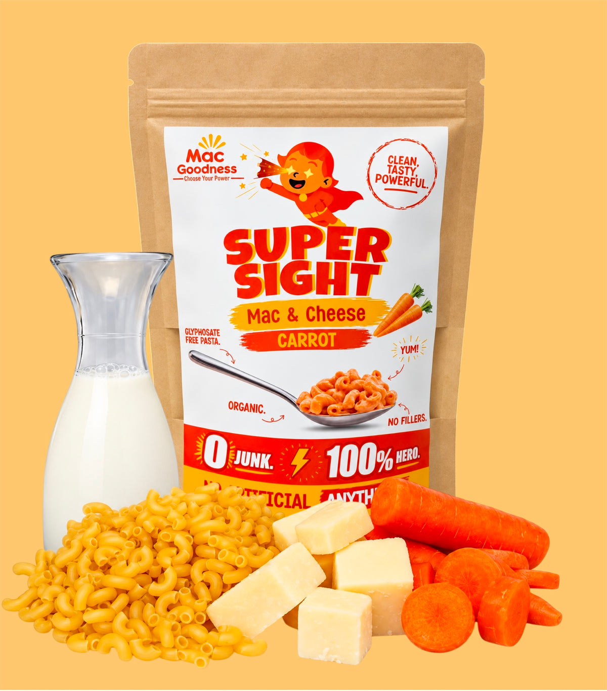 Super Sight (Carrot Mac & Cheese)