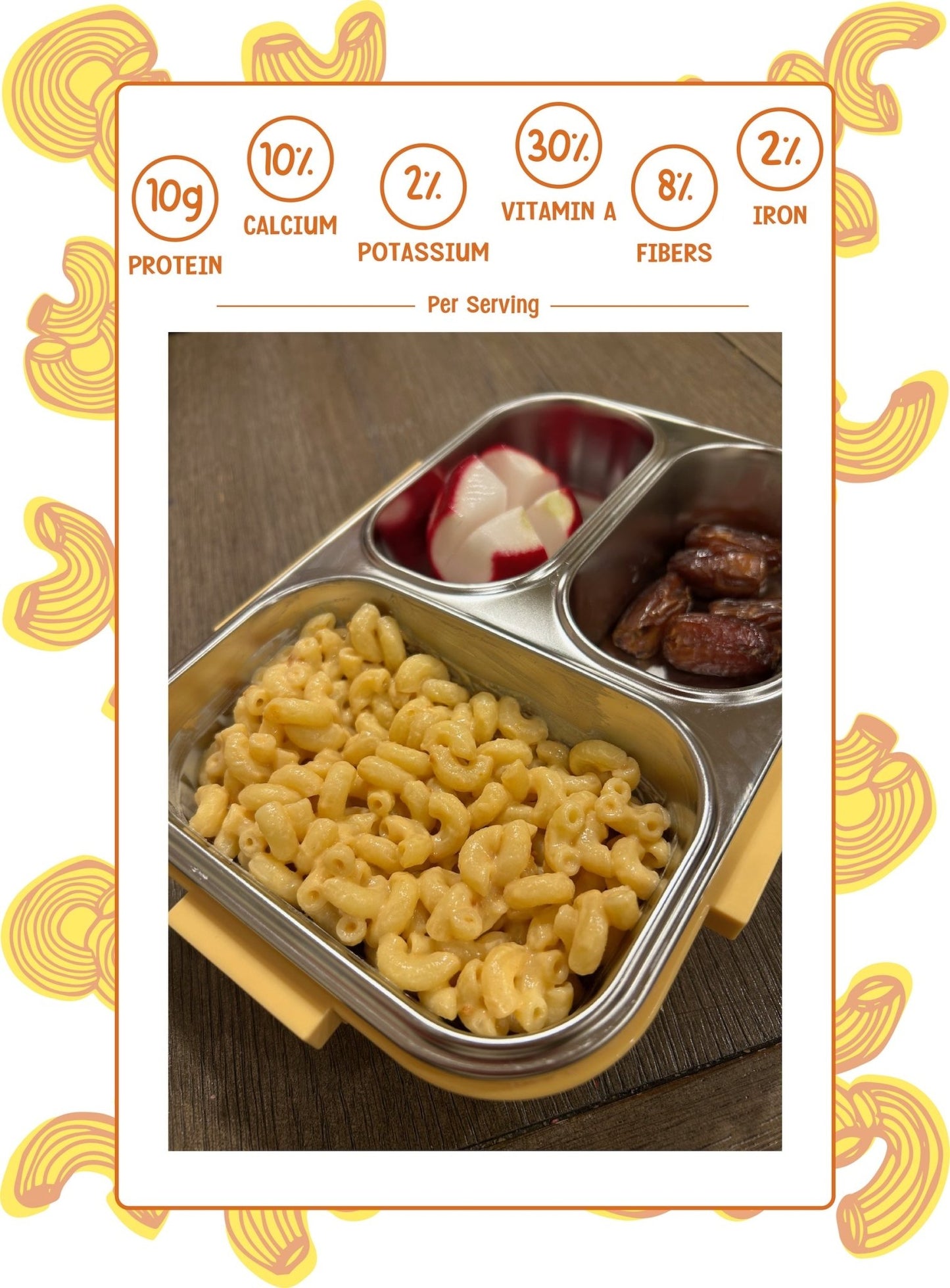 Carrot Mac & Cheese (2 Pack) - Mac Goodness