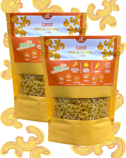 Carrot Mac & Cheese (2 Pack) - Mac Goodness