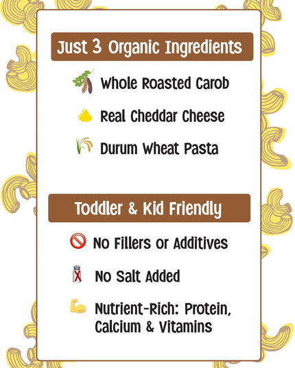 "Chocolate" Mac & Cheese with Carob (2 Pack) - Mac Goodness