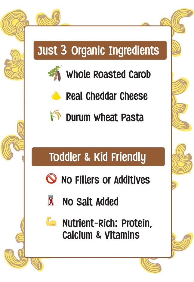 "Chocolate" Mac & Cheese with Carob (2 Pack) - Mac Goodness