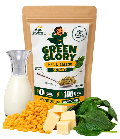 Green Glory (Spinach Mac & Cheese) - Mac Goodness