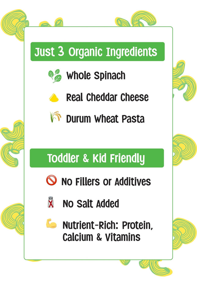 Green Spinach Mac & Cheese (2 pack) - Mac Goodness