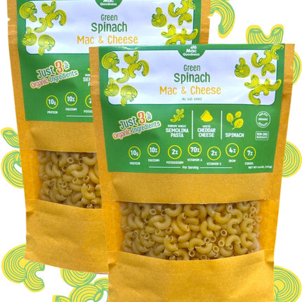 Green Spinach Mac & Cheese (2 pack) - Mac Goodness