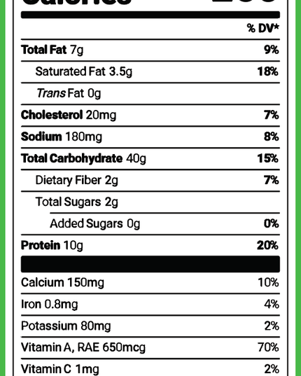 Green Spinach Mac & Cheese (2 pack) - Mac Goodness