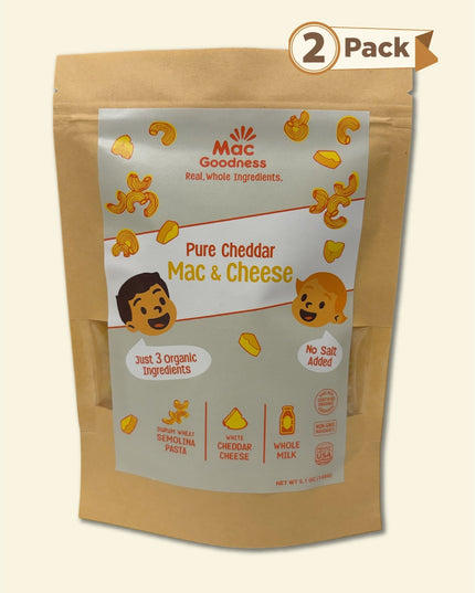 Pure Cheddar Mac & Cheese (2 Pack) - Mac Goodness
