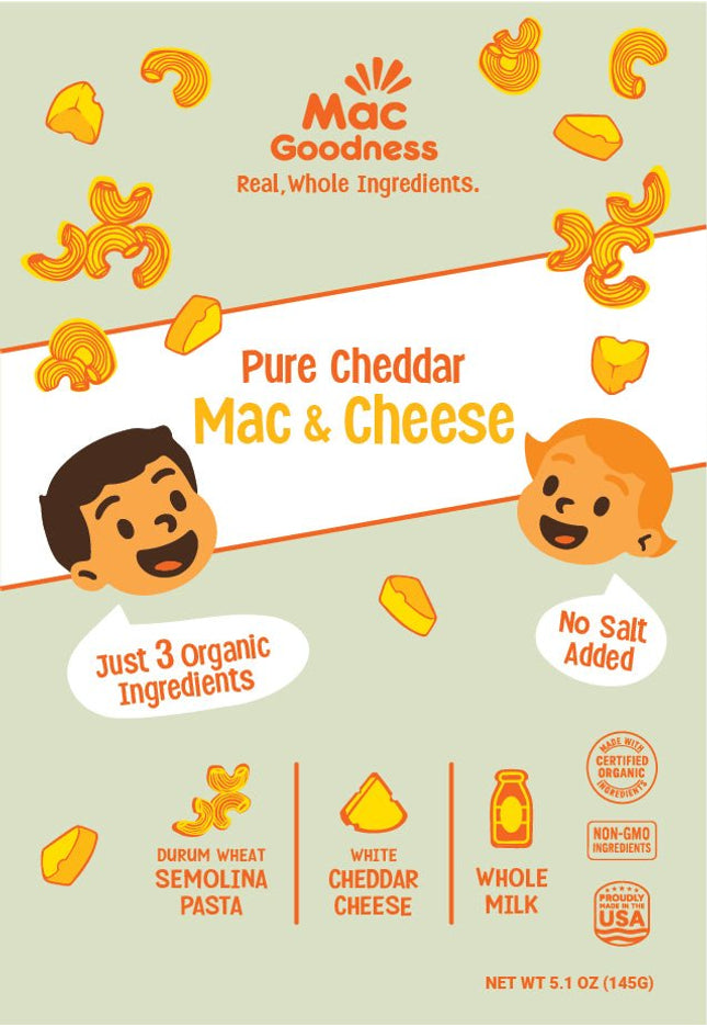 Pure Cheddar Mac & Cheese (2 Pack) - Mac Goodness