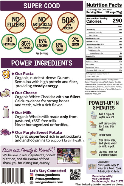 Purple Power, Purple Sweet Potato - Mac Goodness