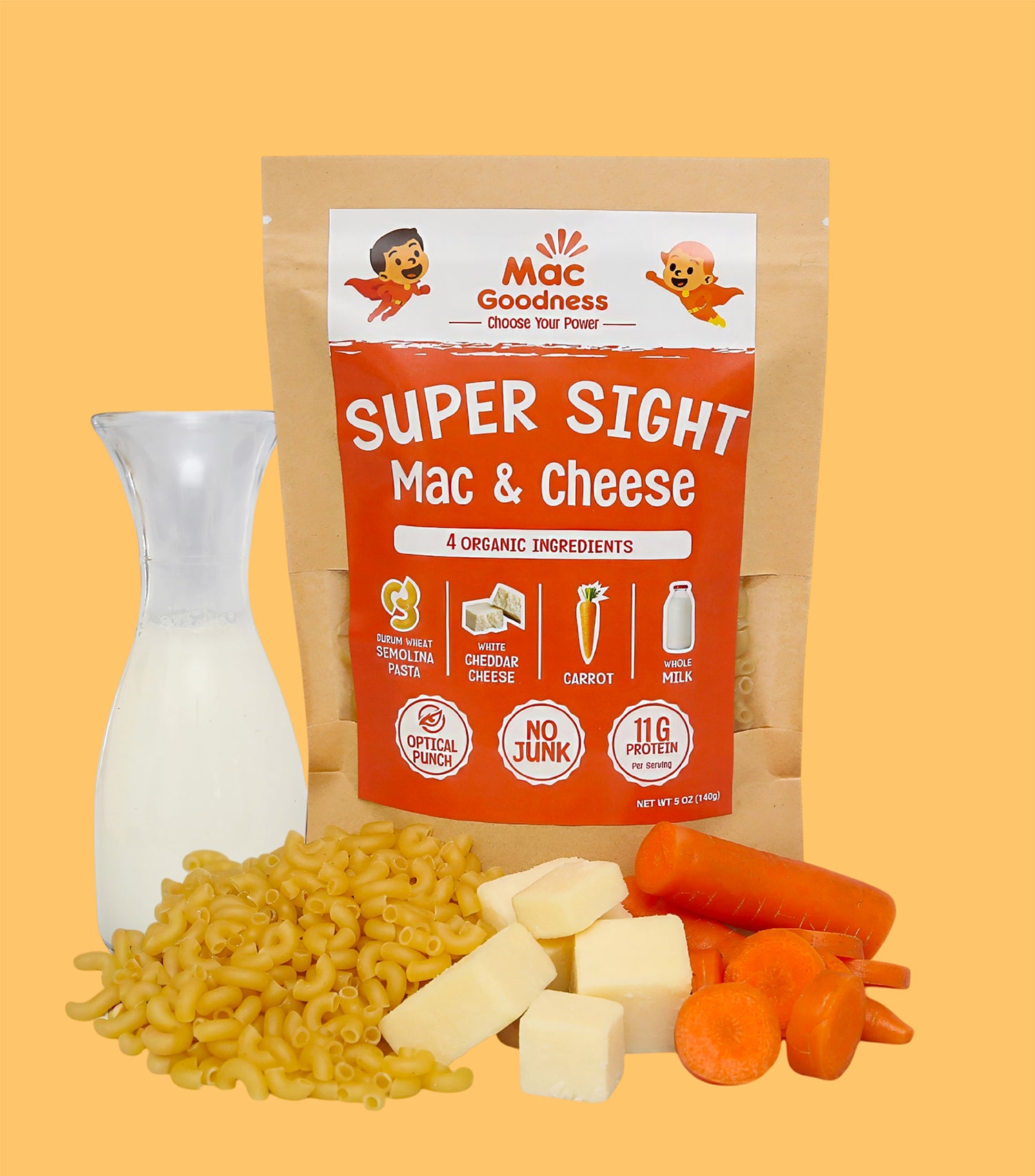 Super Sight (Carrot Mac & Cheese)