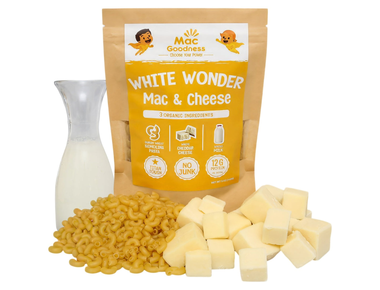 White Wonder, Cheddar - Mac Goodness
