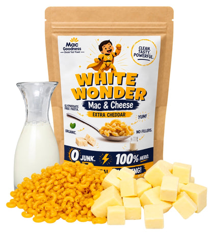 White Wonder (Extra Cheddar Mac & Cheese) - Mac Goodness